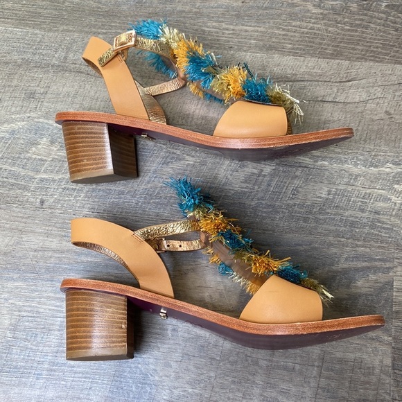 Anthropologie Sanchita Dilochia Rhinestone Sandals - Picture 4 of 6